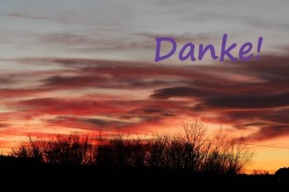 danke für diesen guten morgen